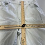 Madewell  Jeans Womens 31 Blue White Cadiz Wash Tapered Wide‎ Leg Denim Cotton Photo 12