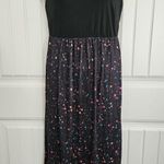 SheIn  Curve Multicolored Stars Tank Maxi Dress Size 0X Photo 0