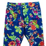 Island Republic Floral Blue Printed Stretch Jeans Size 14 NEW Bright Beach Photo 3
