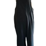 Women's small 100% polyester black overalls Photo 0