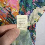 Amanda Uprichard Madison Watercolor Floral Faux Wrap Mini Dress Women’s Size M Photo 8