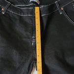 Ymi  Black Pants with White Low-Rise Skater Size 7 Photo 7