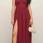 Reformation NWOT x New York City NYC Ballet Flor Low Back Midi Dress Red 2 Photo 0