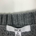 Jack by BB Dakota Jack Mini Sweater Dress Womens S Gray Merriweather Knit Cozy Minimalist Layering Photo 3