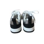 Steve Madden Black White Renigade Low Top Sneakers Shoes Women's Size 7.5 Photo 2