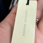 Brochu Walker  Bailey Knit Lace Trim Wool Cashmere Dress Navy Blue NWT small Photo 2