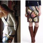 Embroidered Skirt Size 0 Patchwork Floral Tulipa Vanessa Virginia Boho Folk Art Green Photo 9