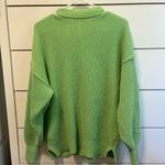 Aerie  Beyond Chenille Sweater Green Photo 2