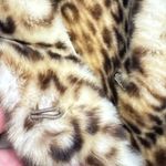 Vintage 1960s hillmoor union label faux fur coat Tan Size M Photo 6