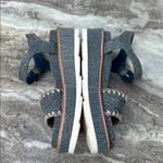 Wild Pair  Women's Milliee Platform Sandals Blue Denim Size 8.5 Photo 5