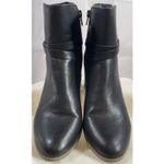 Frye And Co Italia Womens 11 Black Ankle 2.5β High Block Heel Booties Moto Biker Photo 2