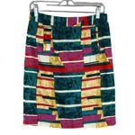 Dolce Vita Geometric Vibrant Sorbet Color Block Pencil Skirt Size 8 Photo 3