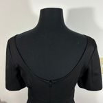 J.Crew EUC  Wool Knee Length Short Sleeve Dress Womens 4‎ Black Photo 4