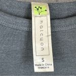 Halcyon Gray Tie Dye Stripe Dropped Shoulder Long Sleeve Top Sweatshirt S Photo 5