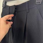 EXPRESS High Rise Black Bermuda Pin-tuck Pleated Shorts size 00 Photo 6