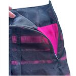 Apostrophe Women's Size 12 Black & Pink A-Line Skirt Semi Sheer Black Overlay Photo 4