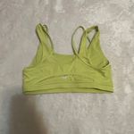 Lululemon Neon Yellow Sport Bra Size 6 Photo 1