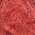 Kenzie Lace Long Sleeve Dress Red Size XS Photo 3