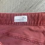 Gap 1969 Perfect Boot Jeans Corduroy Dusty Red 30 Short Photo 1