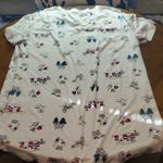 secret treasures  Cream Adventure Print Pajama Top Photo 2
