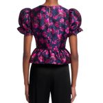 AQUA  Jacquard Women’s Top Sz Small NWOT Photo 2