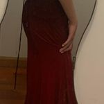 Fiesta Fashion Black/Red Ombre Sequins Prom Dress/Gown XS/S Photo 3