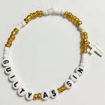 Handmade Taylor Swift Eras Tour Friendship Bracelet Guilty As Sin TTPD Photo 0