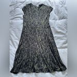 Michael Kors NET: Green and Black Safari Dress Photo 11
