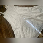 Haute Hippie  bow straps boho white maxi dress Cottagecore designer spring tiered Photo 2