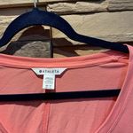 Athleta  Coral Stratus II Lightweight Tee Short Sleeve T-Shirt Women’s M Photo 2