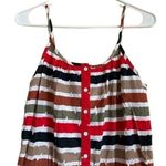 Jordache Vintage  Striped Spaghetti Strap Midi Dress Photo 4