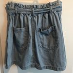 American Eagle chambray paper bag tie waist skirt
SMALL Photo 7