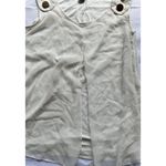 Adele & May Women’s Short Sleeve Top Size Medium Cream White Gold Summer Spring Photo 2