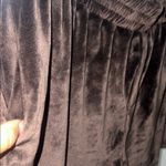Women's Brown Velvet Shorts NEW XL Photo 5