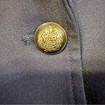 Tuckernuck  Hawthorn navy blue structured single breasted blazer size large Photo 3