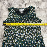 Rafael Vintage 90s retro stretch tank top petite small blue green print pattern Size undefined Photo 5