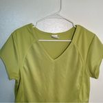 Avia  Athletic T-Shirt V-Neck Lime Green Photo 1