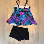 Amazon Floral Print Women's tankini bathing suit Photo 1