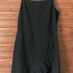 Wild Honey ASOS  Black Ruffle Mini Dress | S Photo 0