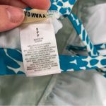 Old Navy  | Aqua White Spotted Crossback One Piece Swimsuit Womens S Photo 5