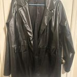 Pretty Little Thing Leather Blazer Photo 0