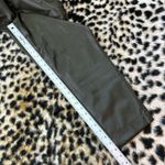A New Day Olive Green Vegan Faux Leather Pants M Photo 5