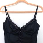 Tic Toc Womens Corset Top Size S Black Lace Bustier Y2K Lingerie Coquette Party Photo 2