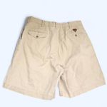 Polo Golf Ralph Lauren Shorts Men 36 Khaki Classic Golf Chino Pleated Logo Crest Embroidered Preppy Measurement in pics Tan Photo 1