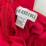 Sherri Hill 52782 PROM RED MAXI SLIT DRESS EVENING GOWN SIZE 00 Photo 6