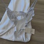 ZARA dress white midi ruffled lingerie inspired bodycon fitted wedding Photo 3