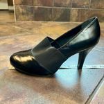 Alex Marie  Black High Heel Pump Elastic Strap Size 8.5 M Photo 11