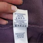 Lands' End  Women's M Purple Quarter Zip Mock Neck Sherpa Pullover Photo 9