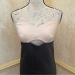 House of Harlow 1960 x Revolve two tone beige & black satin cutout slip dress M Size M Photo 2