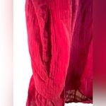 Sonoma  Dusty Rose Pink embroidered boho sleeveless dress women’s size large Photo 4